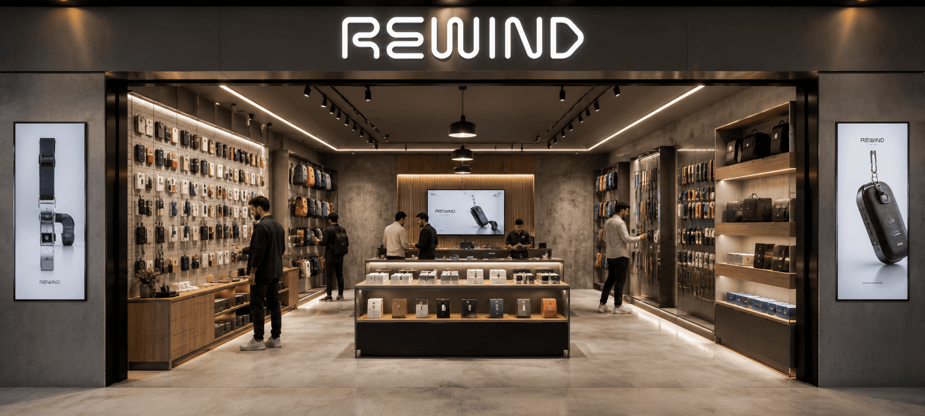Rewind store front